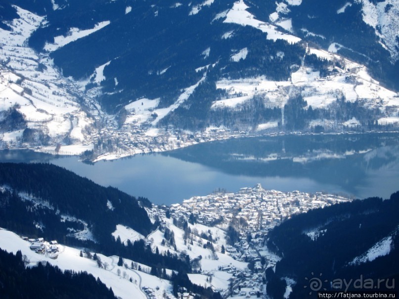 Рождественские облака Цель-ам-Зее.