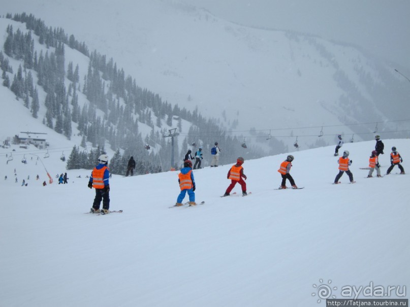 Рождественские облака Цель-ам-Зее.