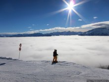 Рождественские облака Цель-ам-Зее.