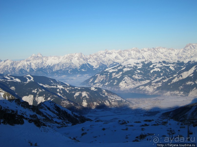 Рождественские облака Цель-ам-Зее.