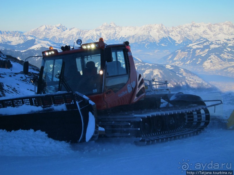 Рождественские облака Цель-ам-Зее.