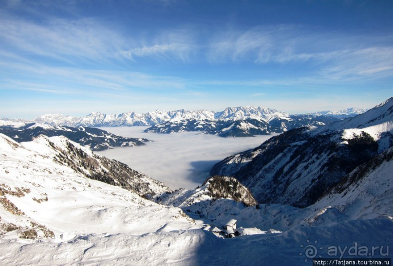 Рождественские облака Цель-ам-Зее.