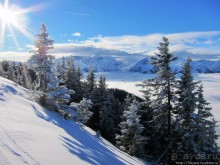 Рождественские облака Цель-ам-Зее.