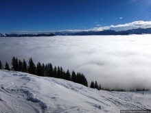 Рождественские облака Цель-ам-Зее.