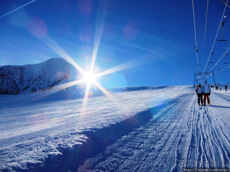 Рождественские облака Цель-ам-Зее.