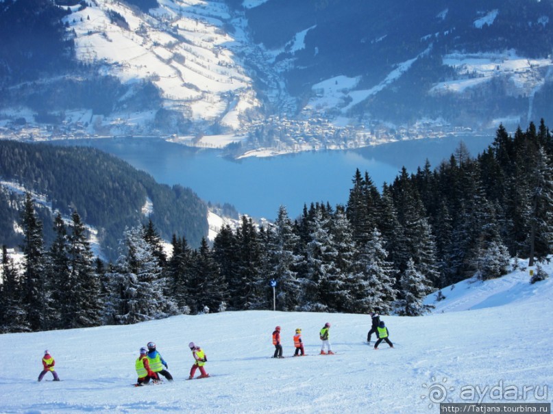 Рождественские облака Цель-ам-Зее.