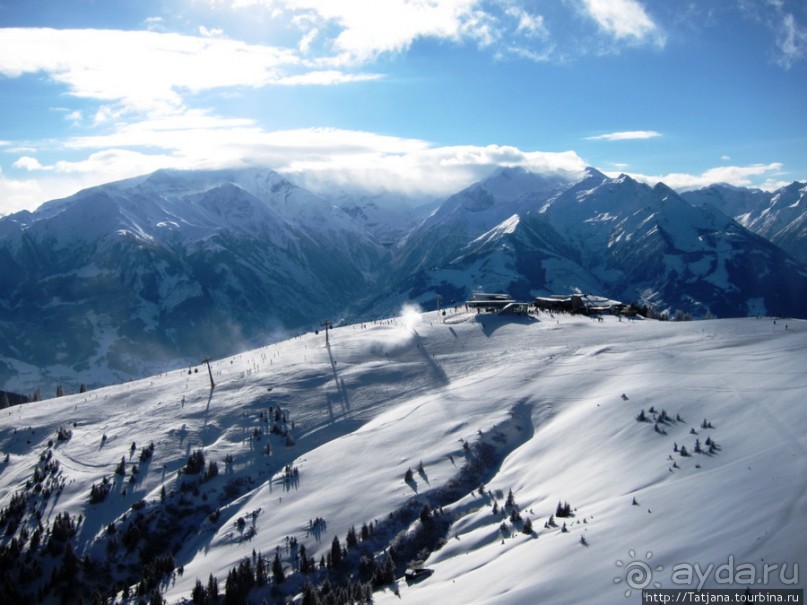 Рождественские облака Цель-ам-Зее.