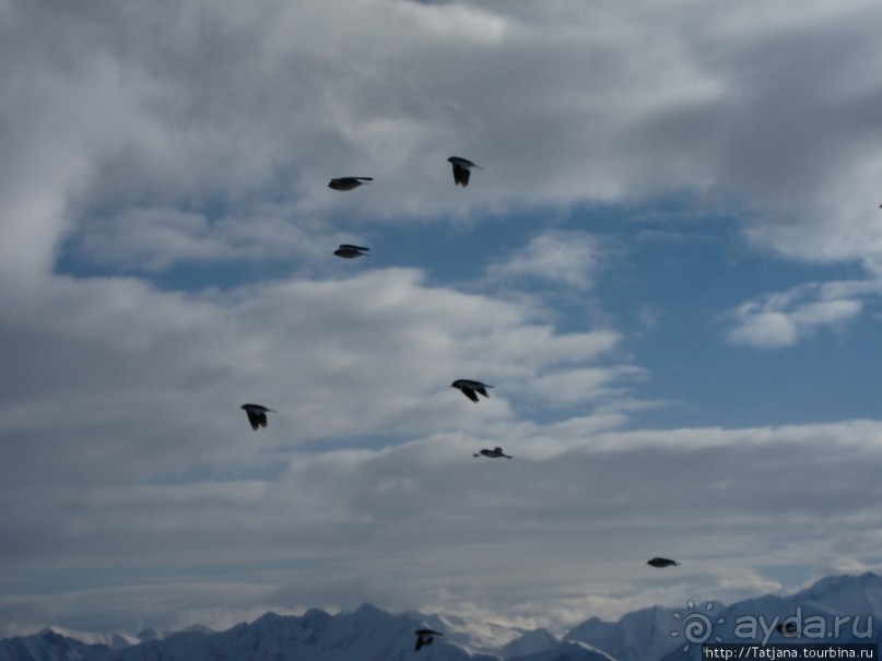Рождественские облака Цель-ам-Зее.