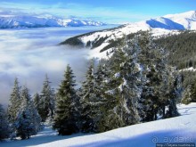 Рождественские облака Цель-ам-Зее.