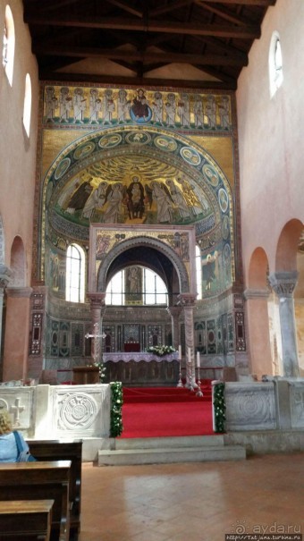 Прекрасная Евфразиева базилика в Хорватии и свет истинный