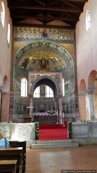 Прекрасная Евфразиева базилика в Хорватии и свет истинный