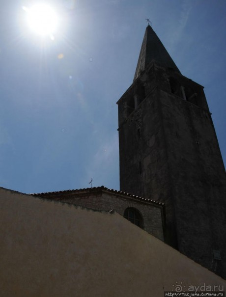 Прекрасная Евфразиева базилика в Хорватии и свет истинный