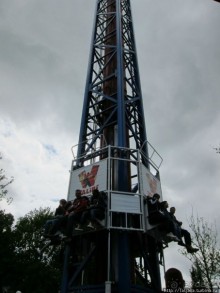 5 супер американских горок в одном парке развлечений!