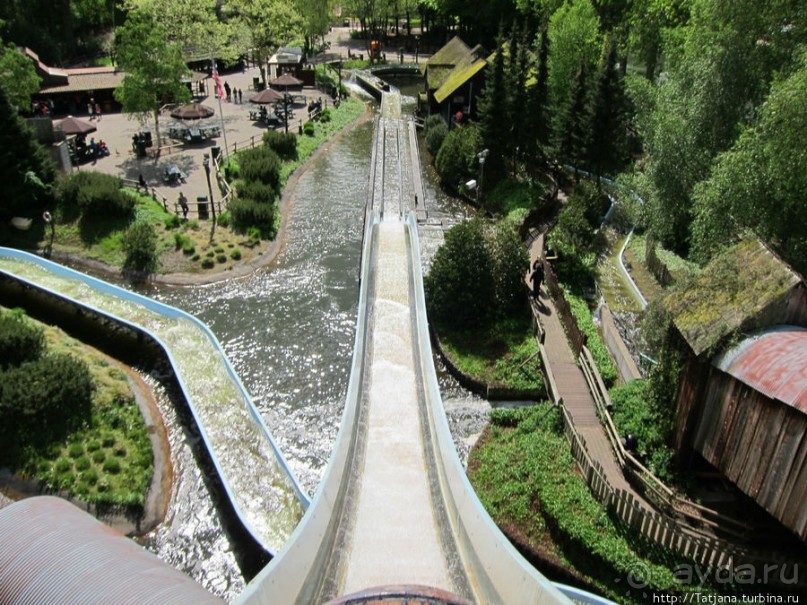 5 супер американских горок в одном парке развлечений!