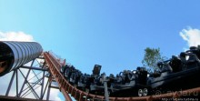 5 супер американских горок в одном парке развлечений!