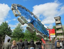 5 супер американских горок в одном парке развлечений!