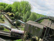 5 супер американских горок в одном парке развлечений!