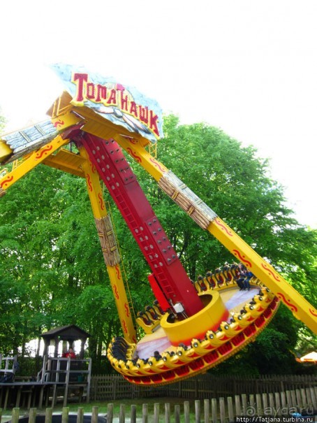 5 супер американских горок в одном парке развлечений!