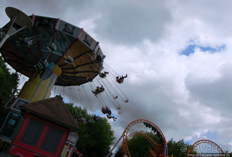 5 супер американских горок в одном парке развлечений!