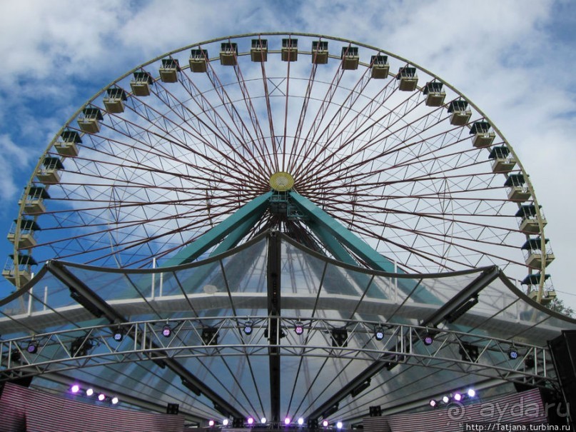 5 супер американских горок в одном парке развлечений!