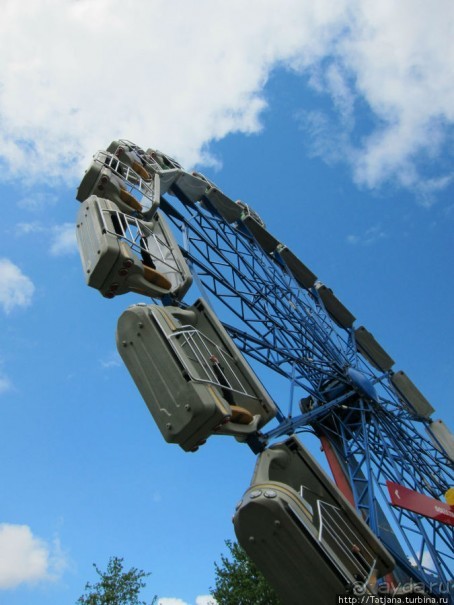 5 супер американских горок в одном парке развлечений!