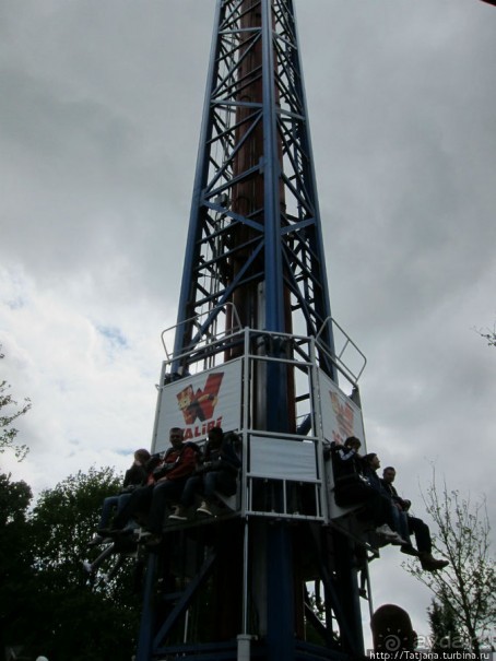 5 супер американских горок в одном парке развлечений!