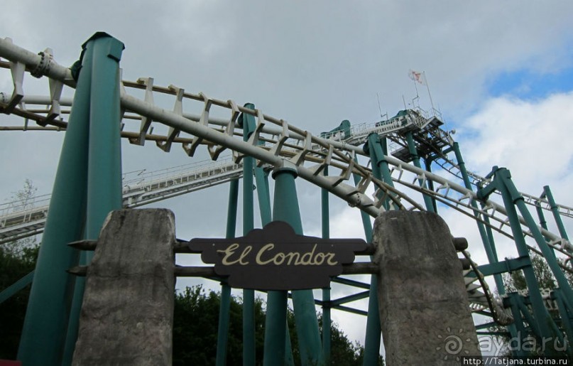 5 супер американских горок в одном парке развлечений!