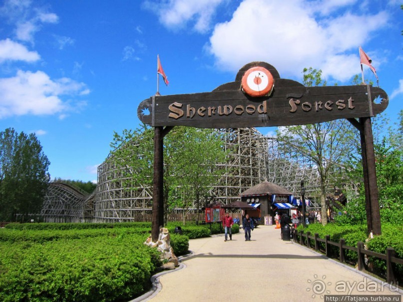 5 супер американских горок в одном парке развлечений!