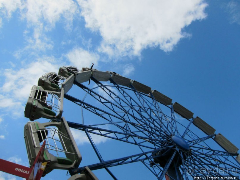 5 супер американских горок в одном парке развлечений!