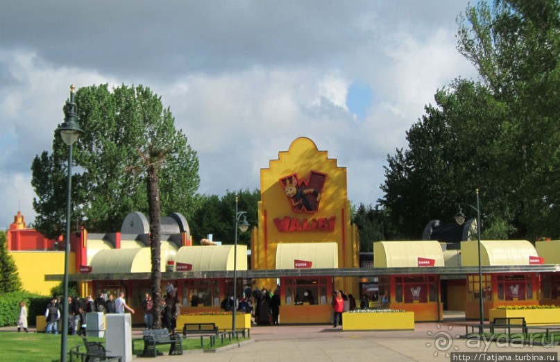 5 супер американских горок в одном парке развлечений!