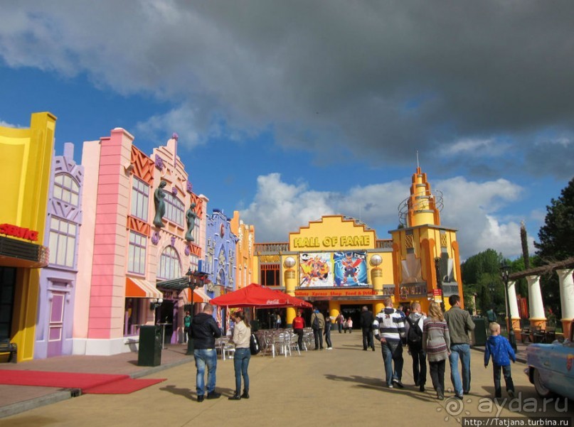 5 супер американских горок в одном парке развлечений!