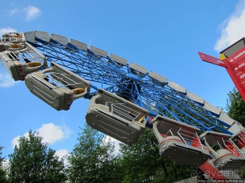 5 супер американских горок в одном парке развлечений!