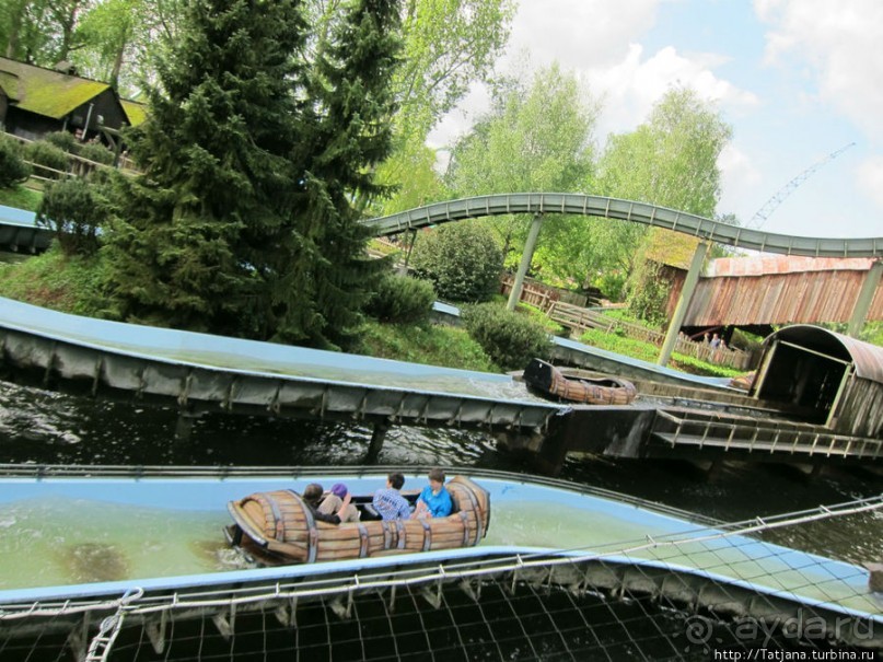 5 супер американских горок в одном парке развлечений!