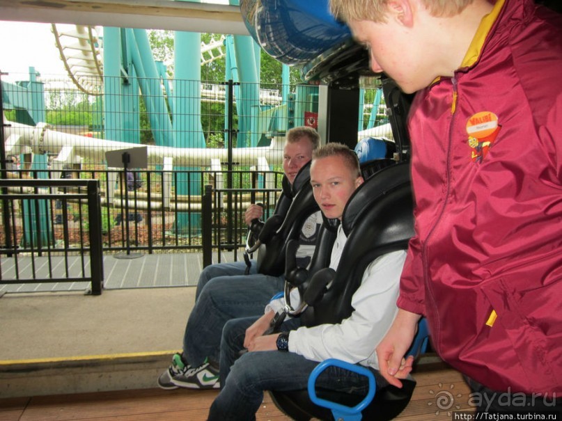 5 супер американских горок в одном парке развлечений!