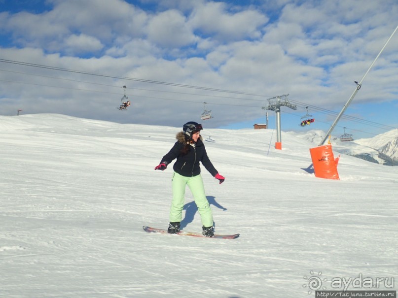 Ла Плань + Ле Арк = "Лыжный рай"