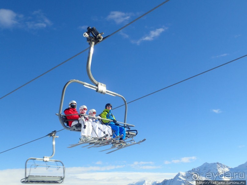 Ла Плань + Ле Арк = "Лыжный рай"