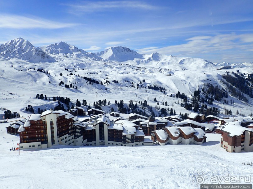 Ла Плань + Ле Арк = "Лыжный рай"