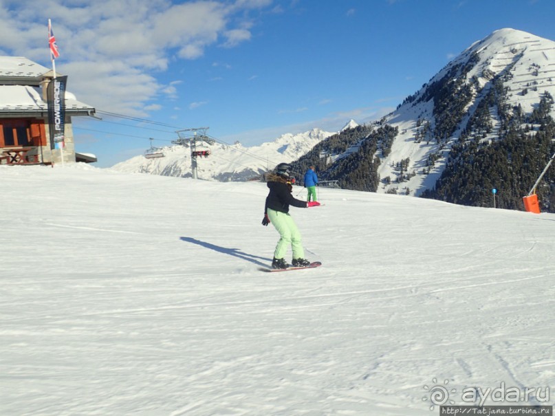 Ла Плань + Ле Арк = "Лыжный рай"