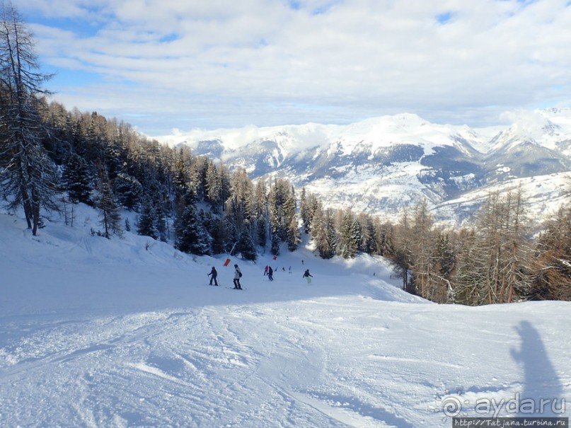Ла Плань + Ле Арк = "Лыжный рай"