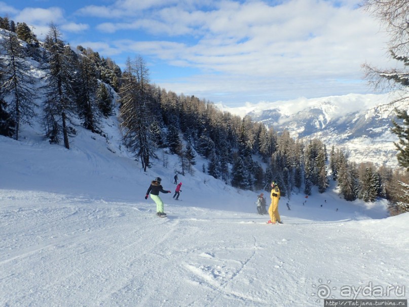 Ла Плань + Ле Арк = "Лыжный рай"