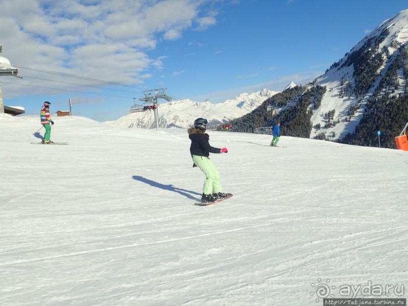 Ла Плань + Ле Арк = "Лыжный рай"