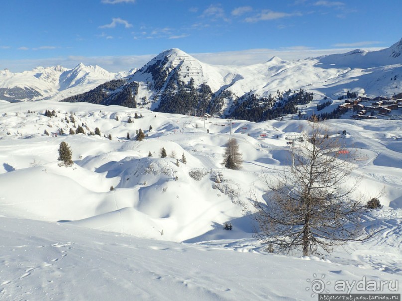 Ла Плань + Ле Арк = "Лыжный рай"