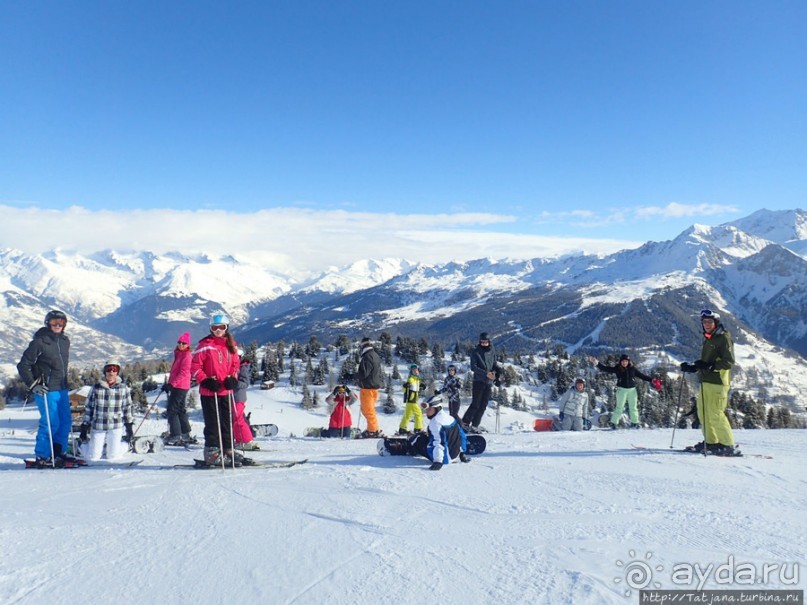 Ла Плань + Ле Арк = "Лыжный рай"