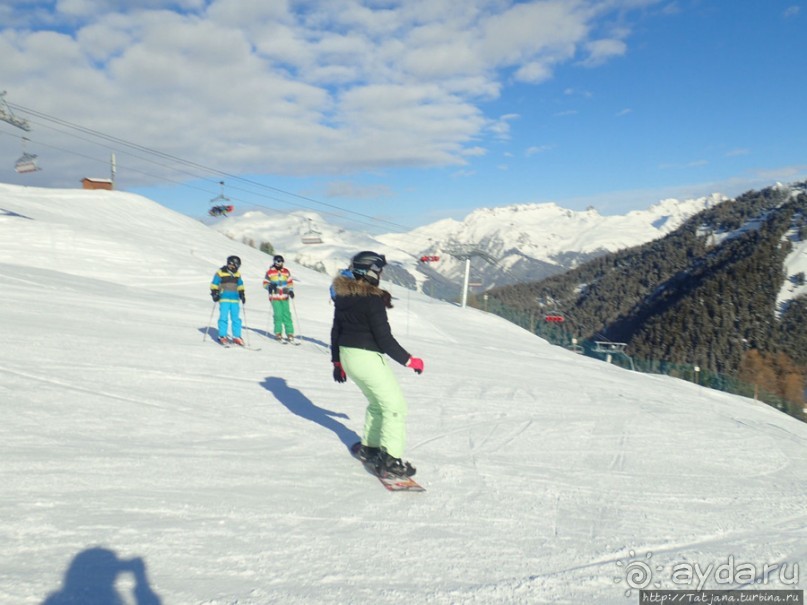 Ла Плань + Ле Арк = "Лыжный рай"