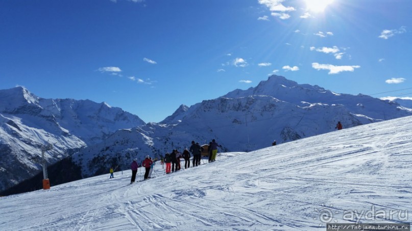 Ла Плань + Ле Арк = "Лыжный рай"