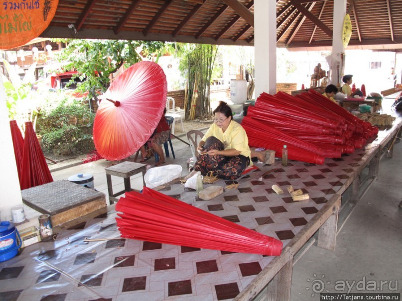 Мастерская солнечных зонтов '' Umbrella mаking centre"