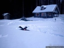 Божественная тишина природы, караоке и сауна.