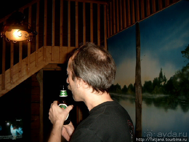 Божественная тишина природы, караоке и сауна.