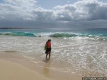 Воскресный рынок, рыба меч и рыбаки деревни Санта-Мария