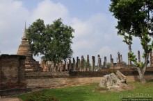 На велосипедах по заповеднику "Сукхотай"